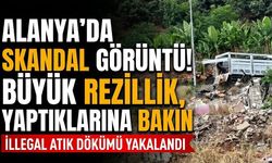 Alanya'da skandal görüntü! Büyük rezillik, yaptıklarına bakın