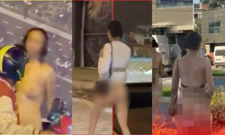 Antalya’da çıplak kadın şoku: 3 kez görüntülendi