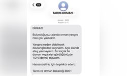 Alanya'nın komşusu da yanıyor! Bakanlık herkese SMS gönderdi