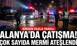 Alanya’da çatışma! Çok sayıda mermi ateşlendi