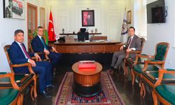 Yeni başsavcıdan Kaymakam Öztürk'e ziyaret