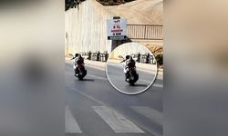 Alanya’da ışıklardan çıktı, selede şov yaptı