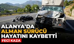 Alanya’da Alman sürücü hayatını kaybetti