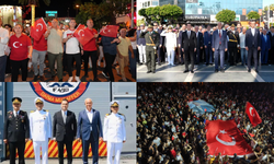 Alanya ve Gazipaşa’da 30 Ağustos coşkusu
