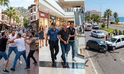 Alanya'da hareketli saatler: Kavga, kaza ve firar bir arada