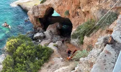 112’yi aradılar: Alanya’da indiği yerden çıkamadı