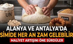 Alanya ve Antalya’da simide her an zam gelebilir