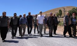 Başkan Özçelik: “Üretime giden, hasrete kavuşan bir yol oldu”