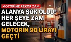 Alanya şok oldu! Her şeye zam gelecek, motorin 90 lirayı geçti