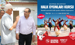 Gazipaşa’da hem festival hem de kurs zamanı