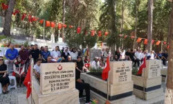 Alanya'da anlamlı vefa: İbrahim Halil Aksoy, kabri başında anıldı
