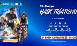 35. Alanya Halk Triatlonu, 24 Ekim’de yapılacak