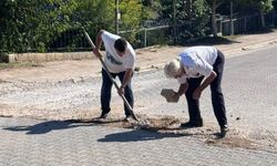 Alanya’da kendi yollarını kendileri yaptılar