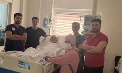Alanya’da şehit babasından sağlık çalışanlarına vefa