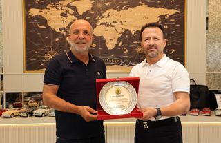 Alanyaspor’un, Best Home Construction’a teşekkür ziyareti
