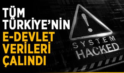 Tüm Türkiye’nin e-Devlet verileri çalındı