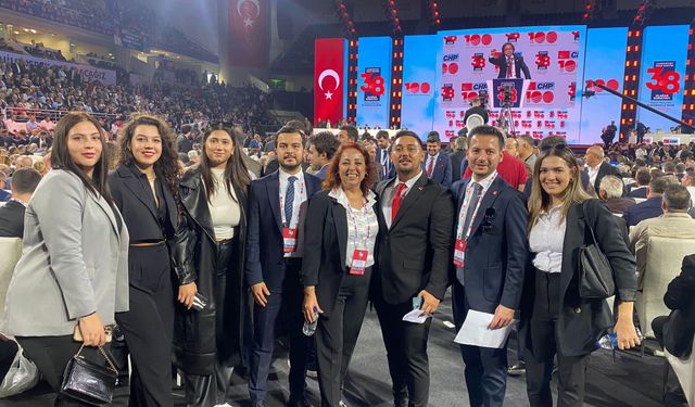 Alanya’lı CHP’li gençler Ankara’ya akın etti 