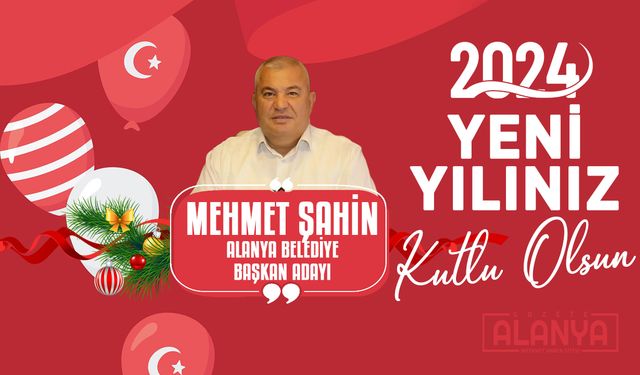 Mehmet Şahin - Hoşgeldin 2024, Yeni yılınız KUTLU OLSUN