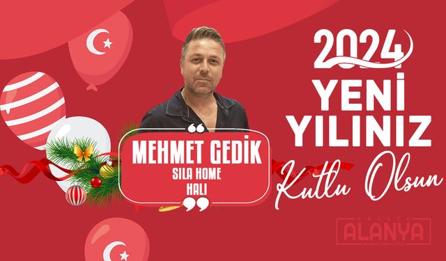 Mehmet Gedik - Hoşgeldin 2024, Yeni yılınız KUTLU OLSUN