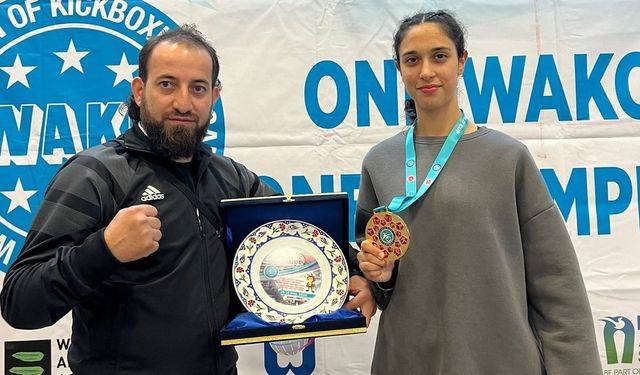Alanyalı Feyza Güzyaka, dünya şampiyonu oldu