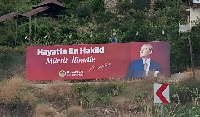 Alanya’da talimat: “Sadece Atatürk’ün fotoğrafı olacak”