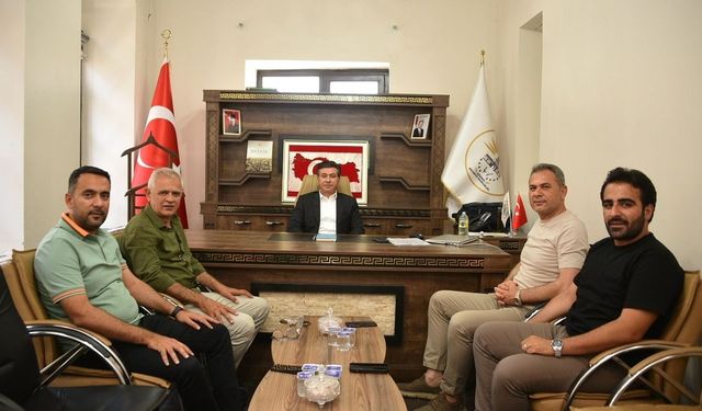 Mehmet Şarani Tavlı’dan başkanlara ziyaret