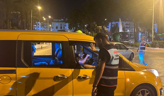 15 taksi ayvayı yedi! Alanya’da uyanık taksiciler şokta