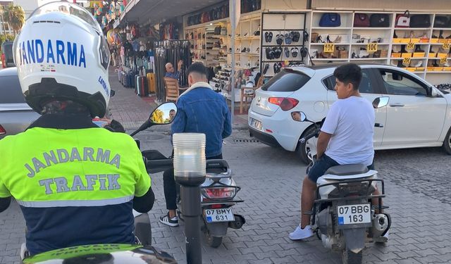 Alanya'da 113 bin lira ceza: 14’ü trafikten alındı