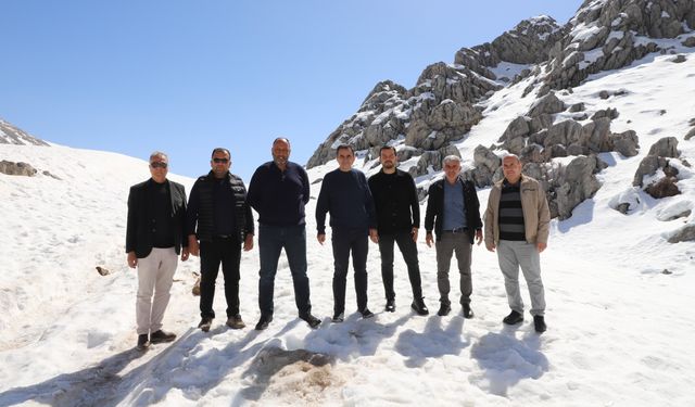 Çalışmalar sürüyor: 30 yaylaya hizmet verecek