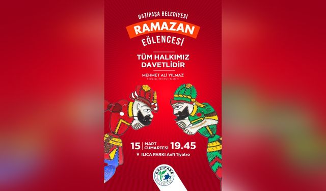 Gazipaşa Belediyesi’nden Ramazan eğlencesi