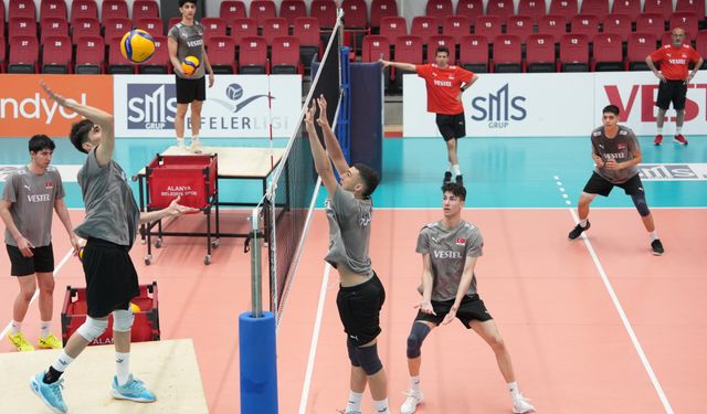 Alanya, U19 Erkek Milli Voleybol Takımı’nı ağırlıyor