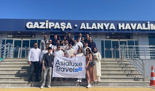 Özbek tur operatörü temsilcilerine Alanya tanıtıldı
