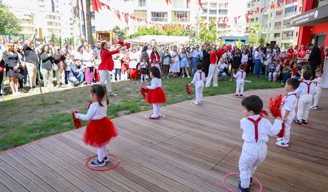 Mahmutlar Hanife Cebeci Kreşi’nde 23 Nisan coşkusu
