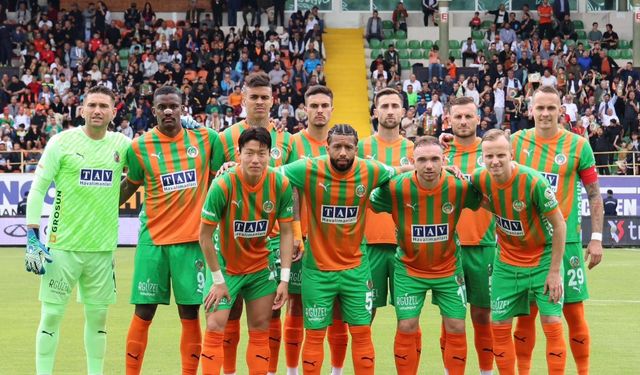 Alanyaspor kritik maçta 1 puana razı oldu