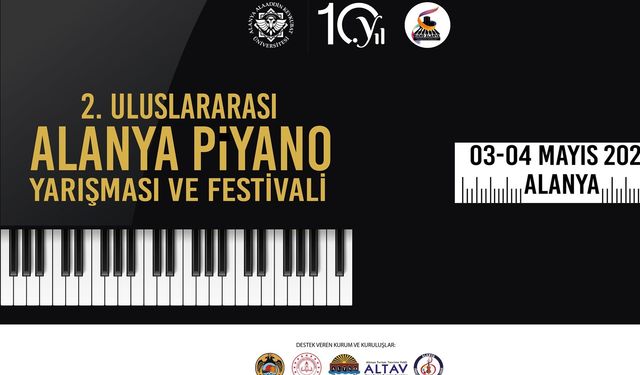 Alanya Piyano Yarışması ve Festivali başlıyor