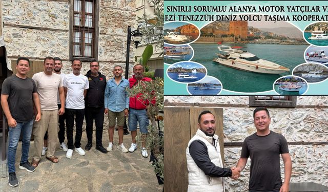 Alanya Motor Yatçıları Kooperatifi’nde görev değişimi
