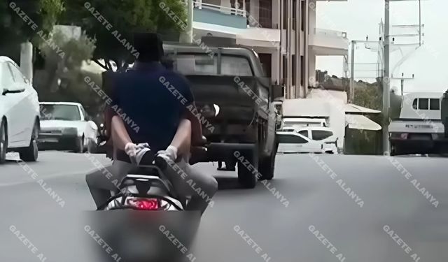 Alanya’da akıl almaz olay! Pes artık, kucak kucağa gittiler