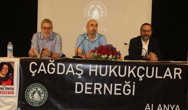 Başkan Yılmaz Alanya’da konuştu: "Hukuk yoksa sokak var"