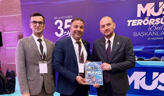 Alanya MÜSİAD’dan Terörsüz Türkiye’ye destek