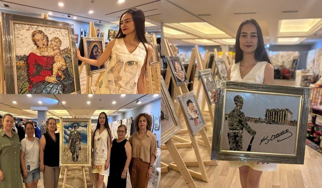 Taşlar konuştu: Alanya’da sanatsal mozaik sergisi