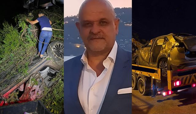 Alanya yasta! İş adamı feci kazada can verdi
