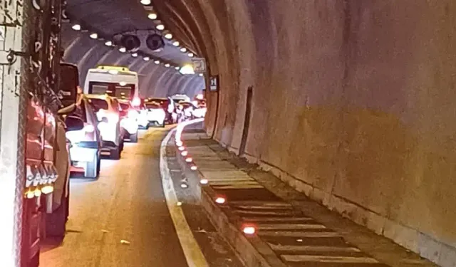 SON DAKİKA! Trafik durdu: Alanya tünellerinde kaza