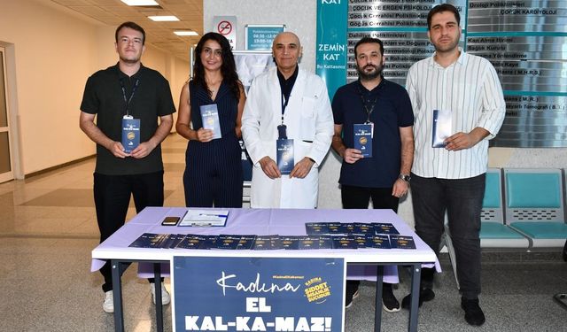 Alanya EAH’da kadına şiddet farkındalığı