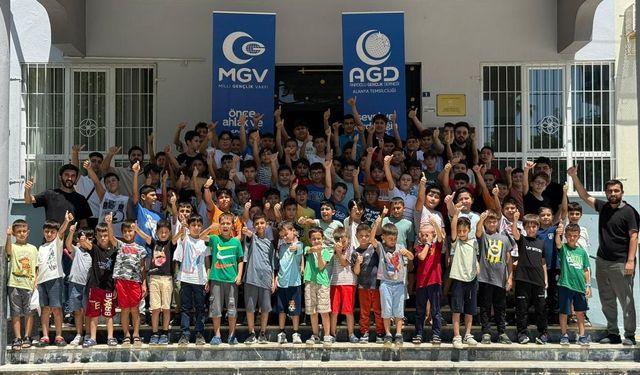 AGD Alanya'dan gençlere eğitici ve eğlenceli yaz kampı
