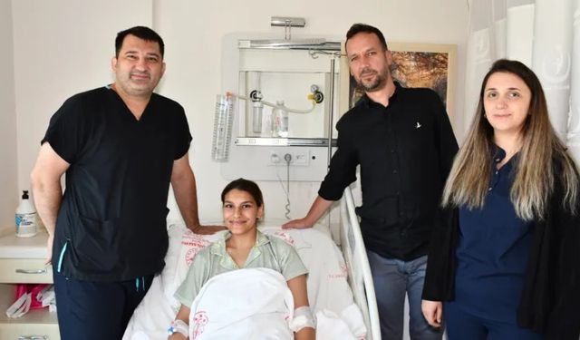Alanya'da bir ilk: Doğuştan rahatsızlığı, o yöntemle tedavi edildi