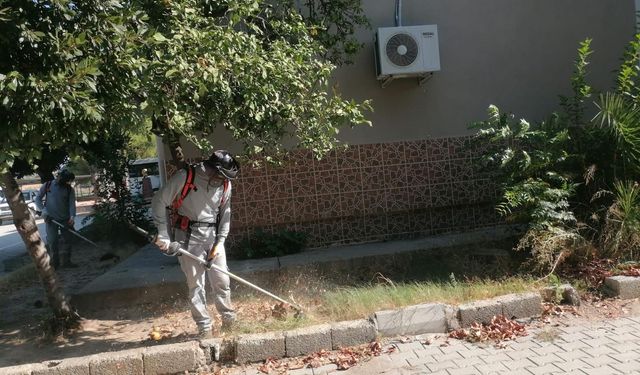 Gazipaşa Belediyesi’nden temizlik ve bakım çalışması