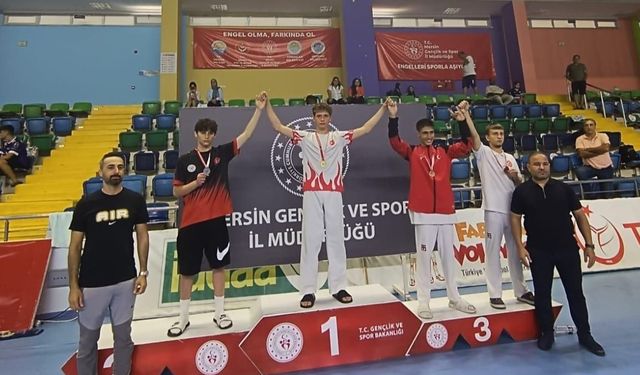 Alanya’yı gururlandırdı: Doruk Tekin'den altın madalya