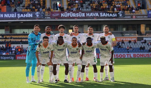 Alanyaspor deplasmanda puanı kaptı