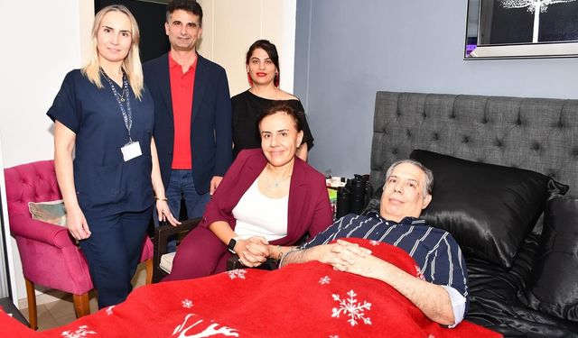 Başhekim Karakuş Yılmaz’dan Gazi Caner’e ziyaret