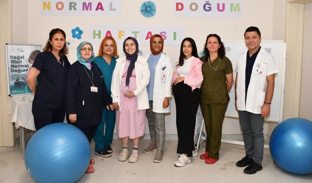 Alanya EAH’tan Normal Doğum Haftası farkındalığı